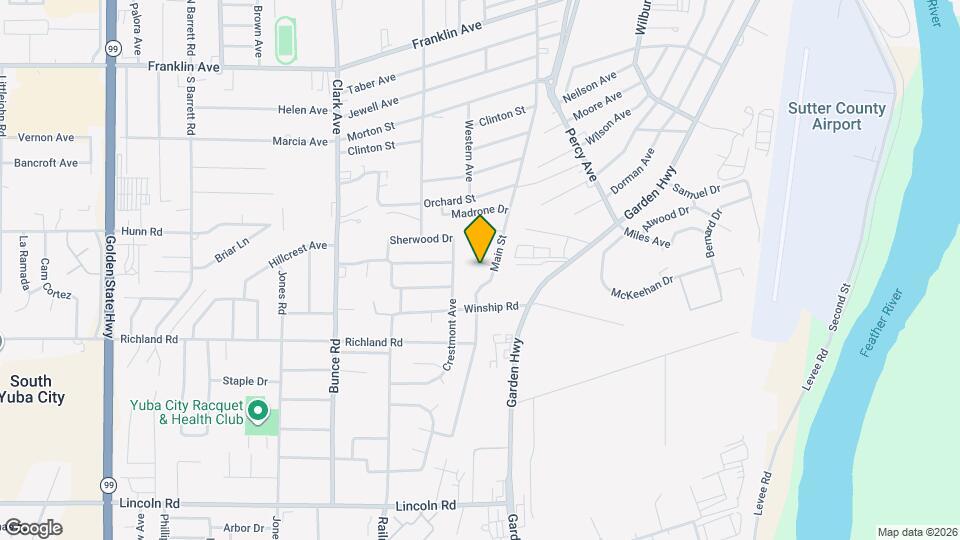 544 Laurel Dr Map and Location Details