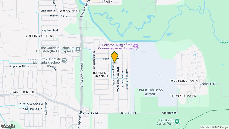 3522 Clipper Winds Way Map and Location Details