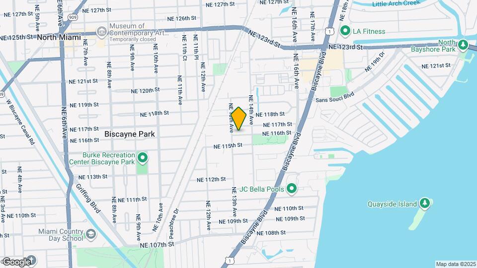 1317 NE 116th St Mapa y Detalles de la Ubicación