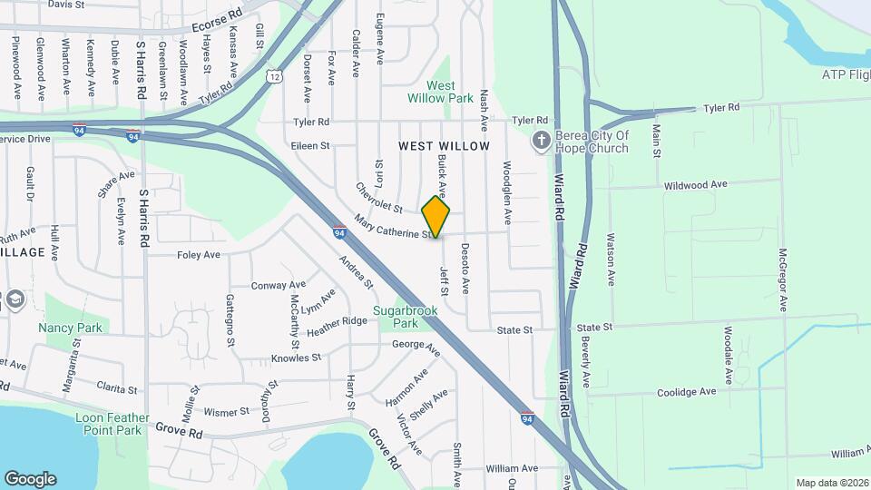 1310 Jeff St Map and Location Details