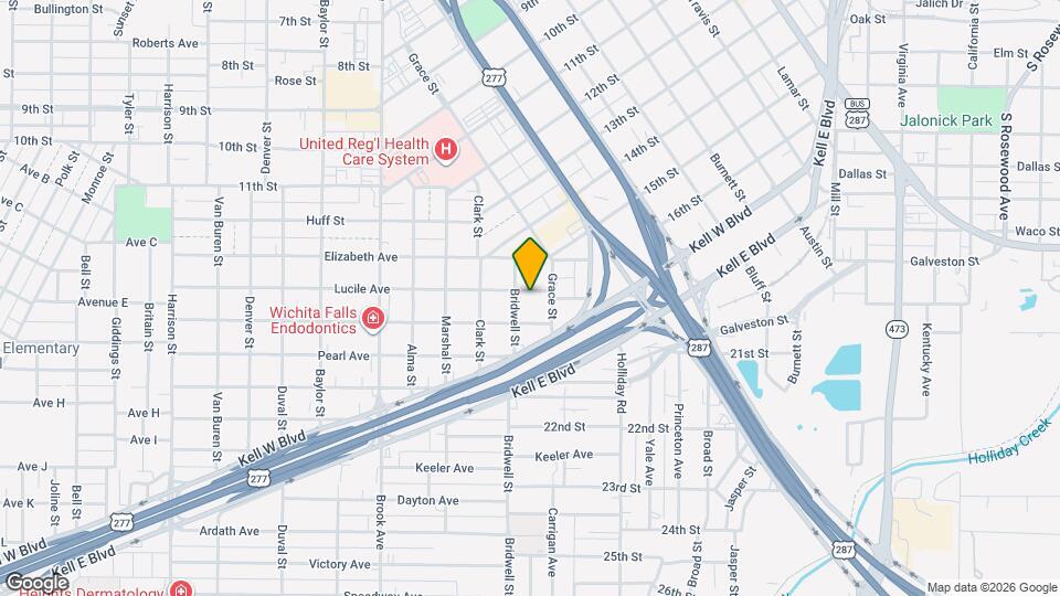 1609 Lucile Ave Map and Location Details
