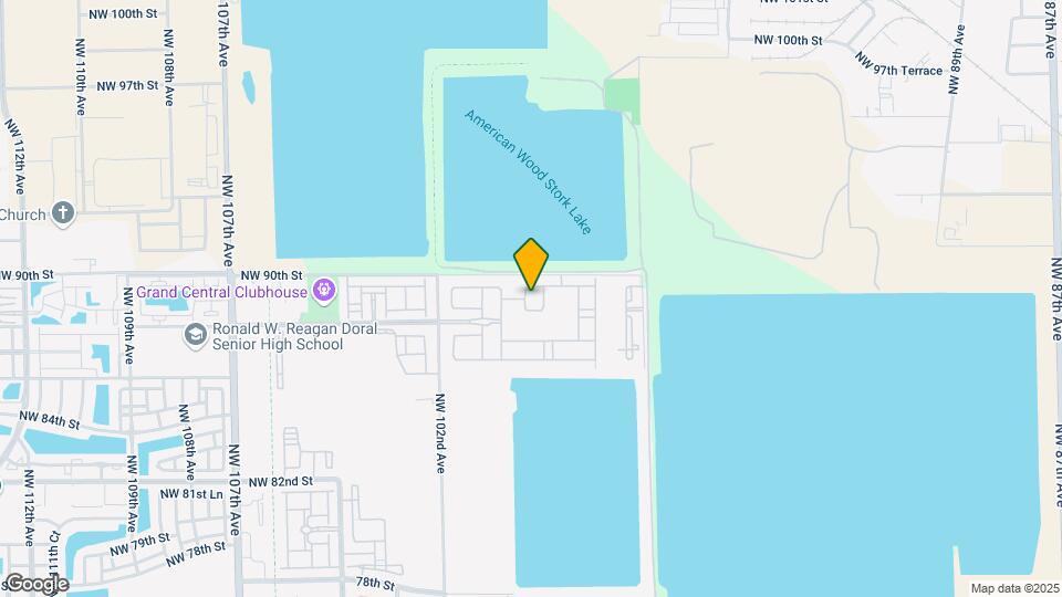 8895 NW 99th Ct Map and Location Details