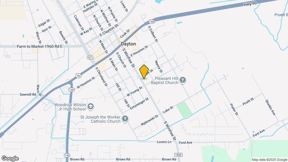 509 S Winfree St Map and Location Details