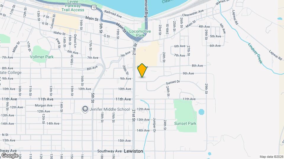 2125 9th Ave Map and Location Details