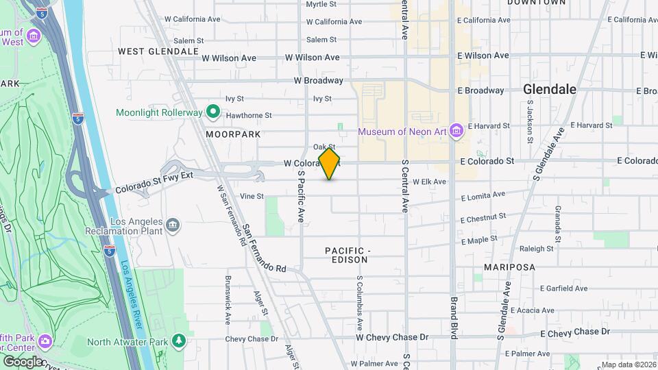 440 W Elk Ave, Unit Unit A Map and Location Details