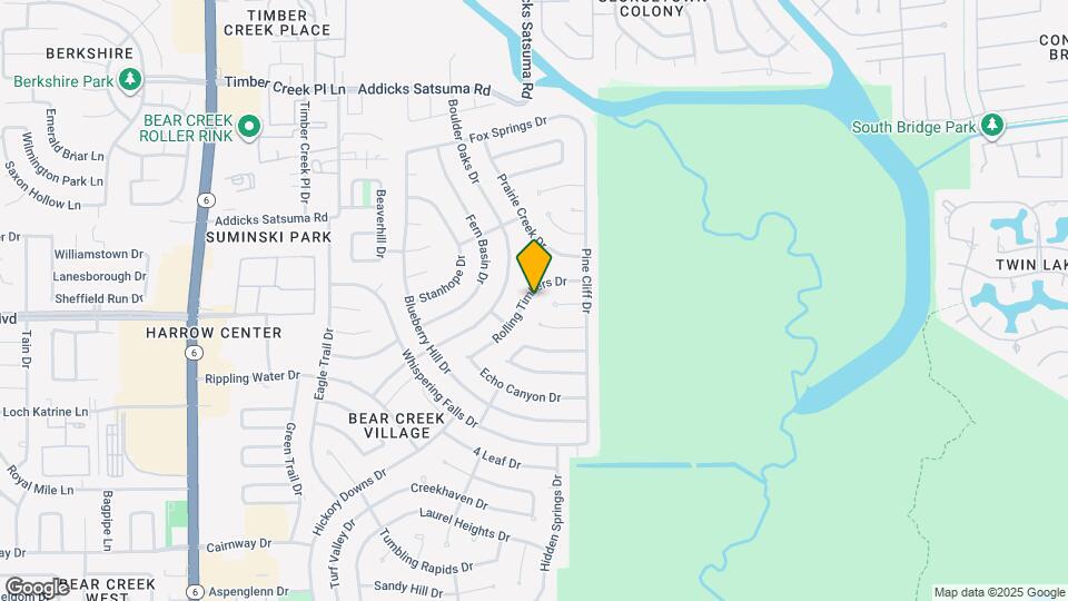 15715 Rolling Timbers Dr Map and Location Details