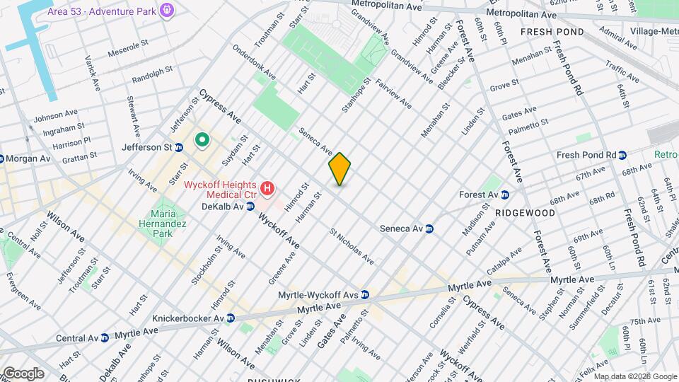 17-15 Greene Ave Map and Location Details