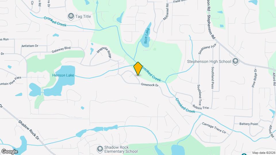 1018 Brighton Crest Cir Map and Location Details