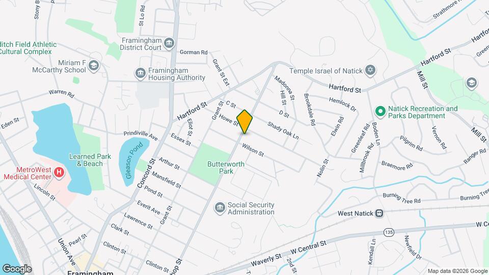 303 Bishop St Mapa y Detalles de la Ubicación