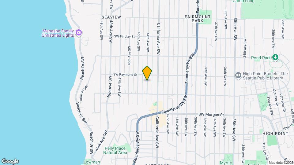 6021 44th Ave SW Map and Location Details