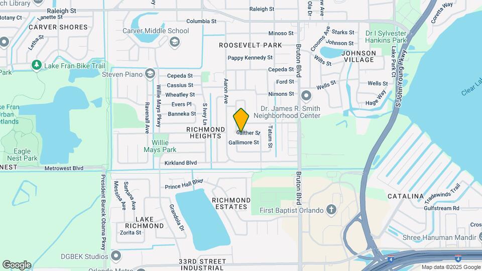 4232 Gaither St Map and Location Details