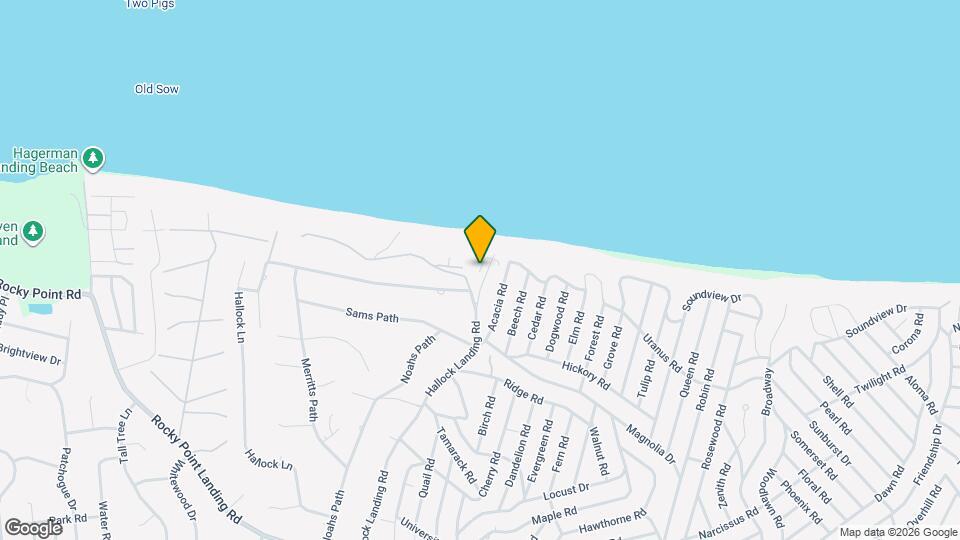 188 Hallock Landing Rd Map and Location Details