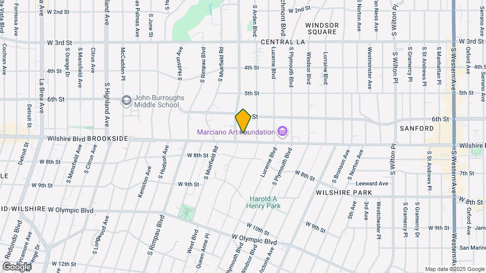 4477 Wilshire Blvd Map and Location Details