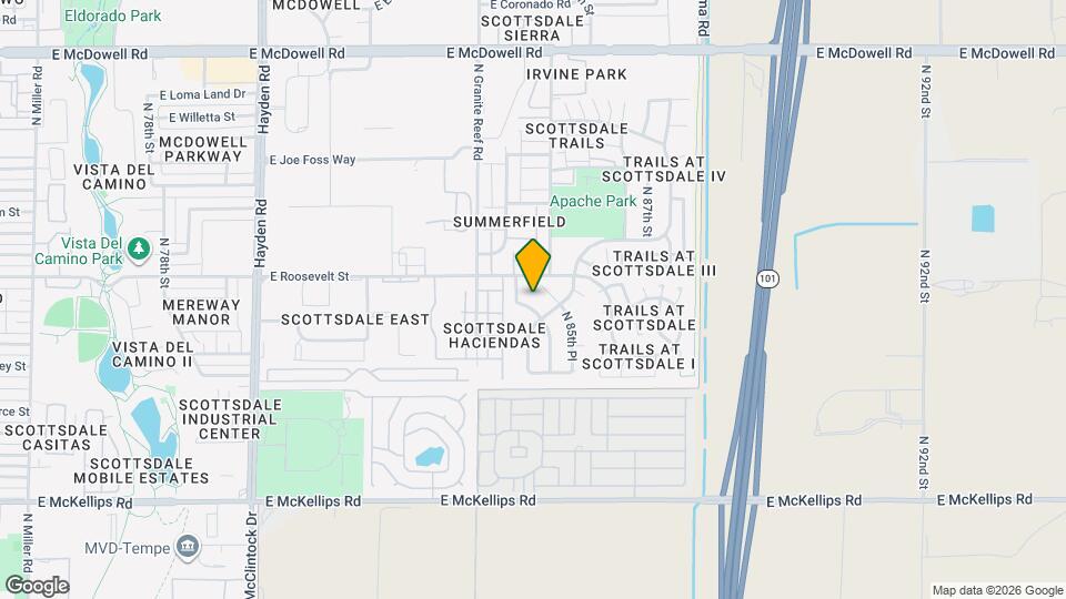 937 N 85th St Map and Location Details