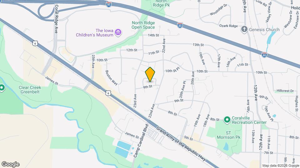 2229 9th St Map and Location Details