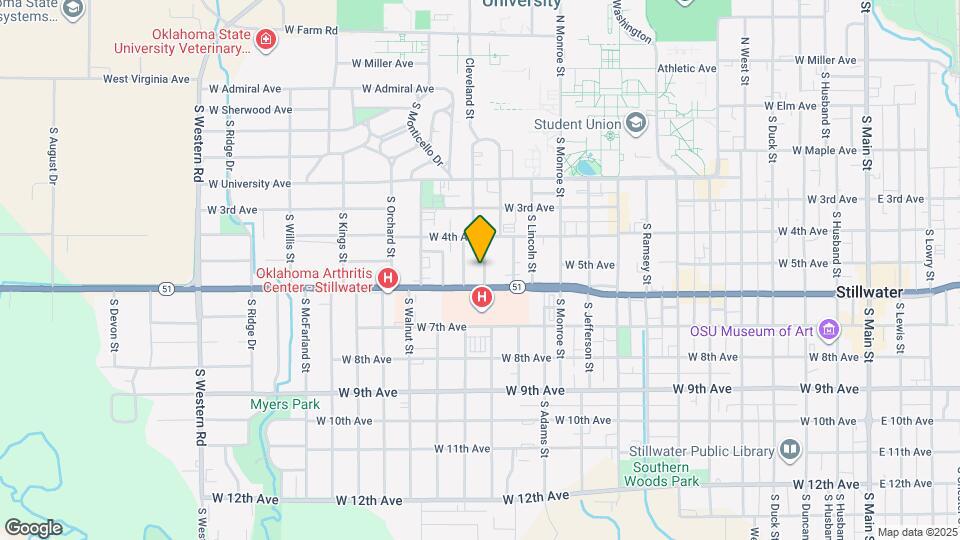 508 S Stanley St Map and Location Details