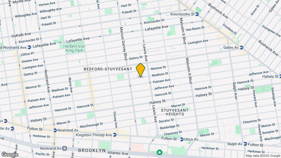 526 Madison St Map and Location Details