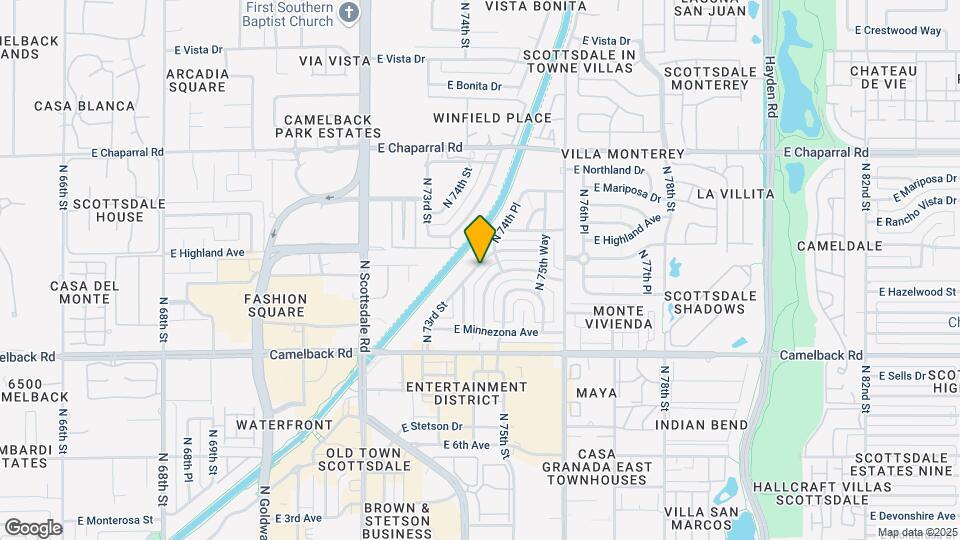 4707 N 73rd St Map and Location Details