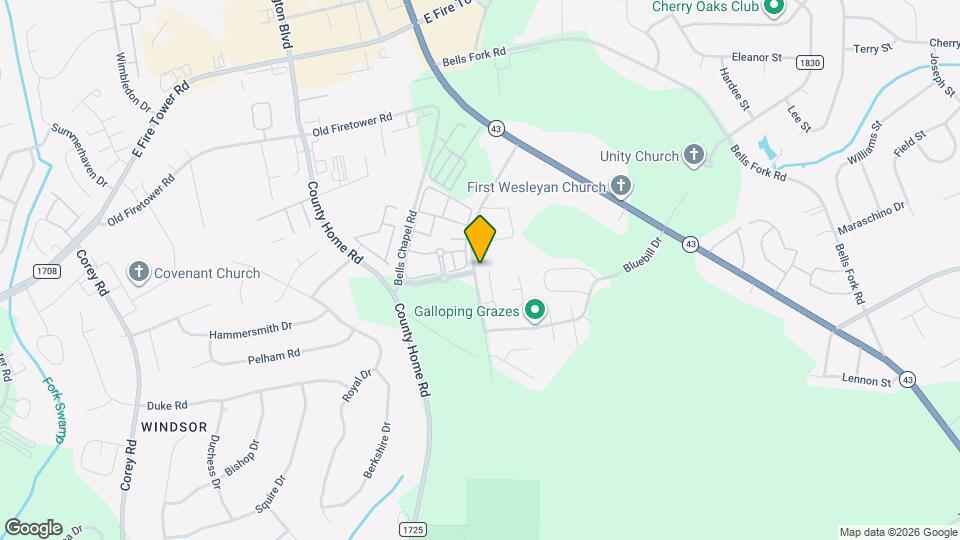 2204 Chavis Dr Map and Location Details
