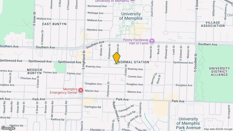 3672 Kearney Ave Map and Location Details