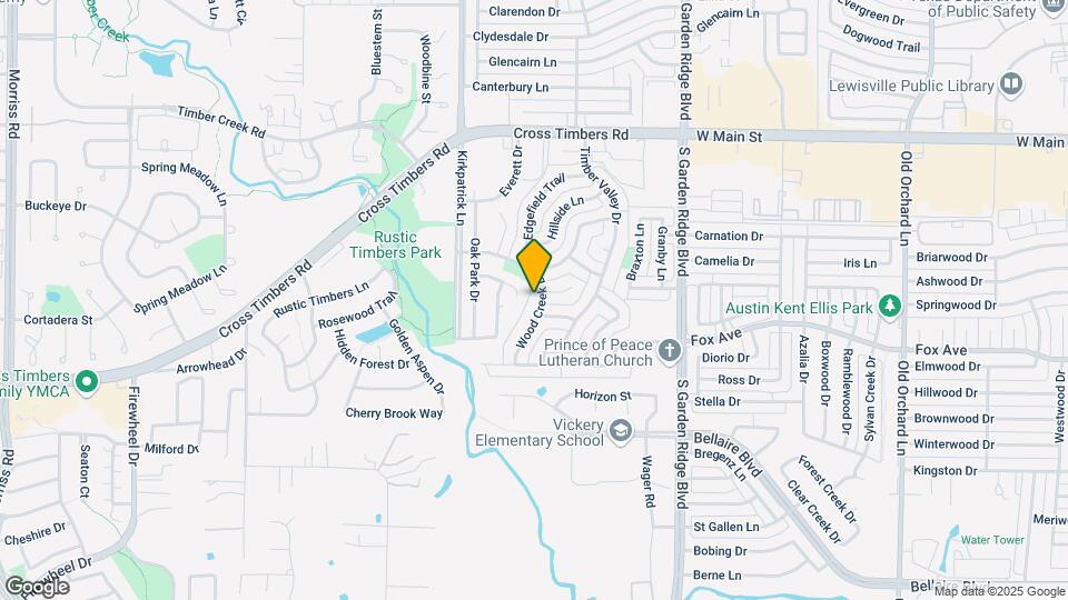 1504 Wood Creek Dr Map and Location Details