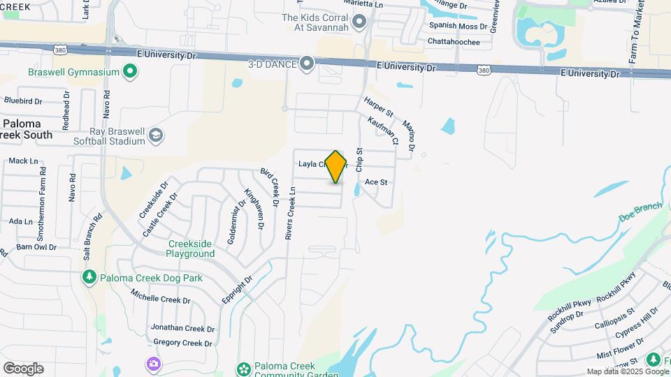 3129 Manuel Creek Dr Map and Location Details