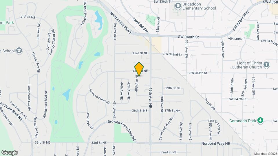 4001 48th Ave NE Map and Location Details