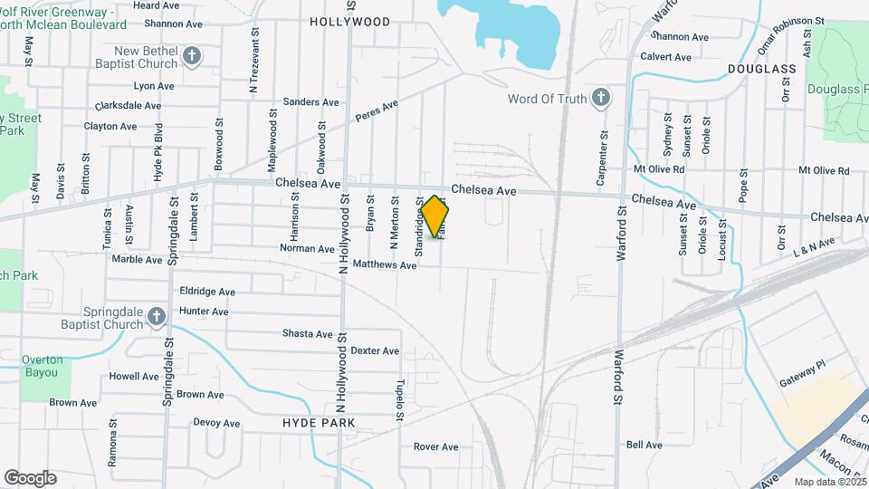 1333 Fairfax St Map and Location Details