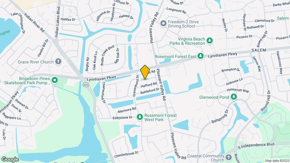 1361 Longlac Rd Map and Location Details