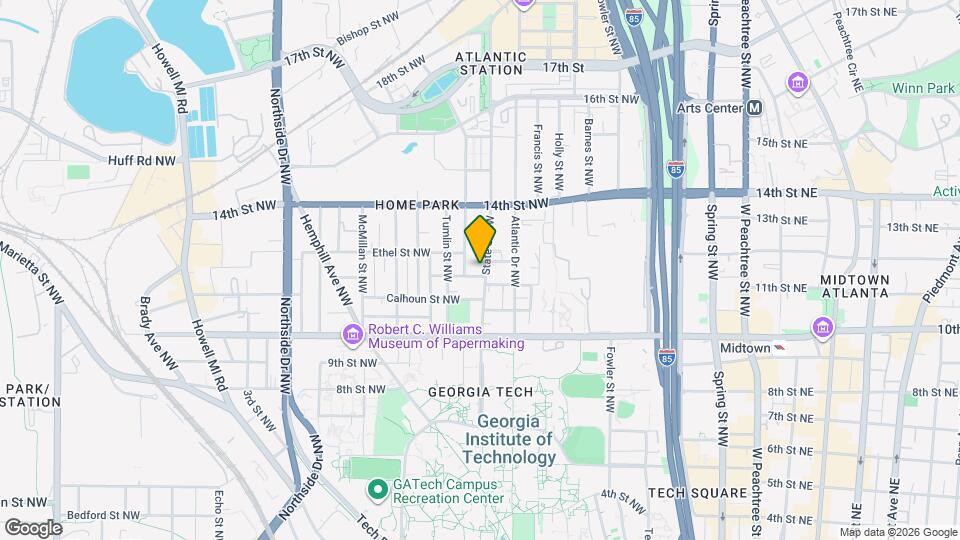 1068-1070 State St NW Map and Location Details