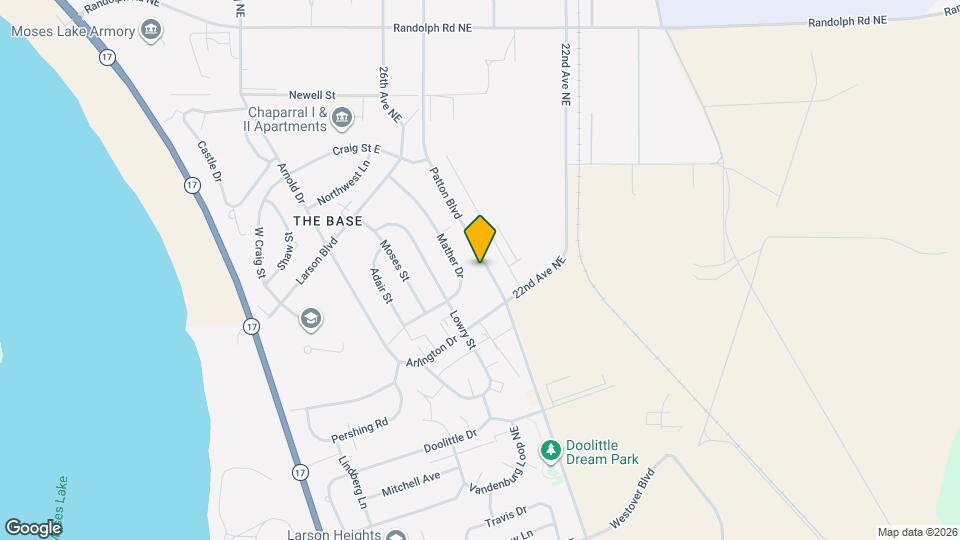 1115 Patton Blvd Map and Location Details