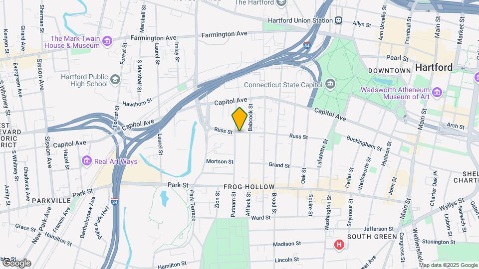 197 Russ St Map and Location Details