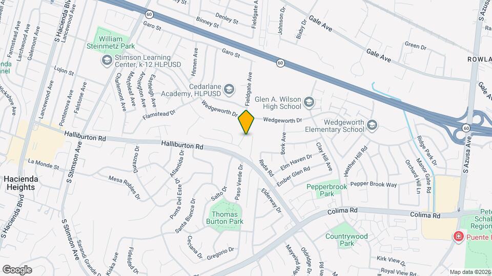 1720 Fieldgate Ave Map and Location Details