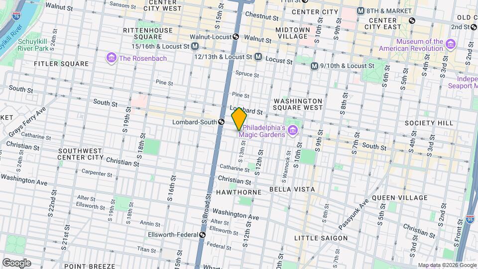 621 S Clarion St Mapa y Detalles de la Ubicación