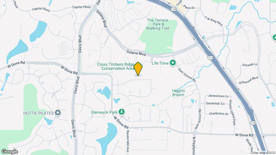 1817 Broken Bend Dr Map and Location Details