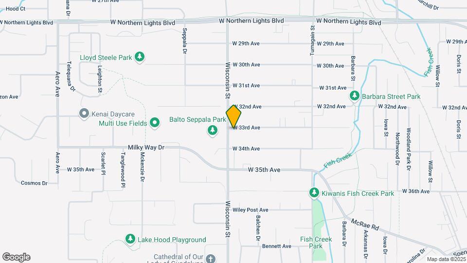 3112 W 33rd Ave Map and Location Details