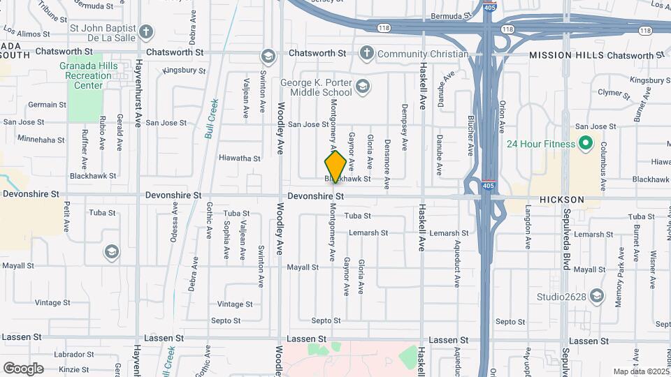 10310 Montgomery Ave Mapa y Detalles de la Ubicación