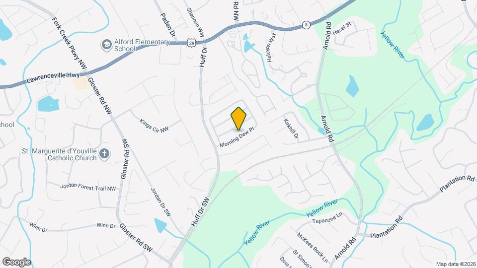 2399 Morning Dew Pl Map and Location Details