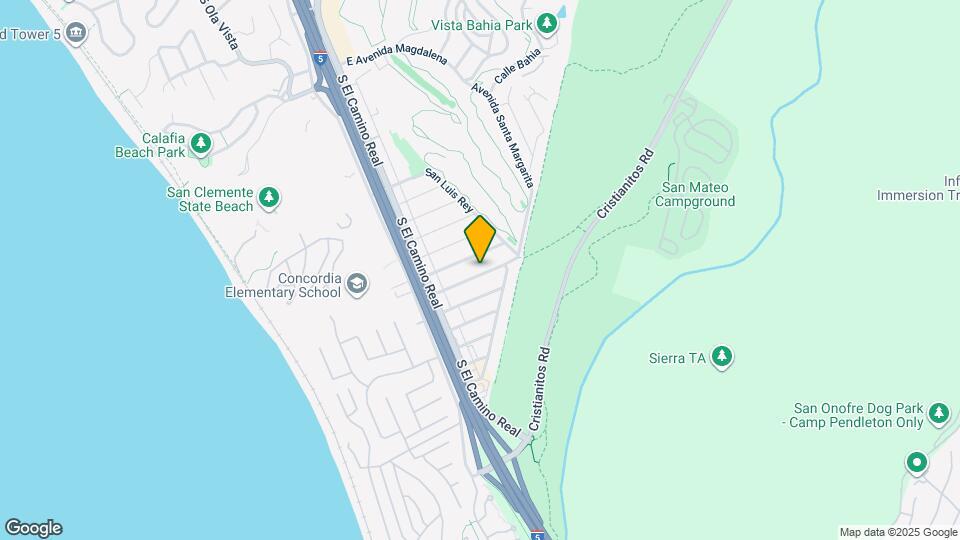 123 Avenida Dolores Map and Location Details