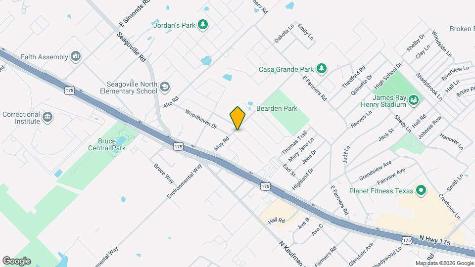 1324 Bluffview Dr Map and Location Details