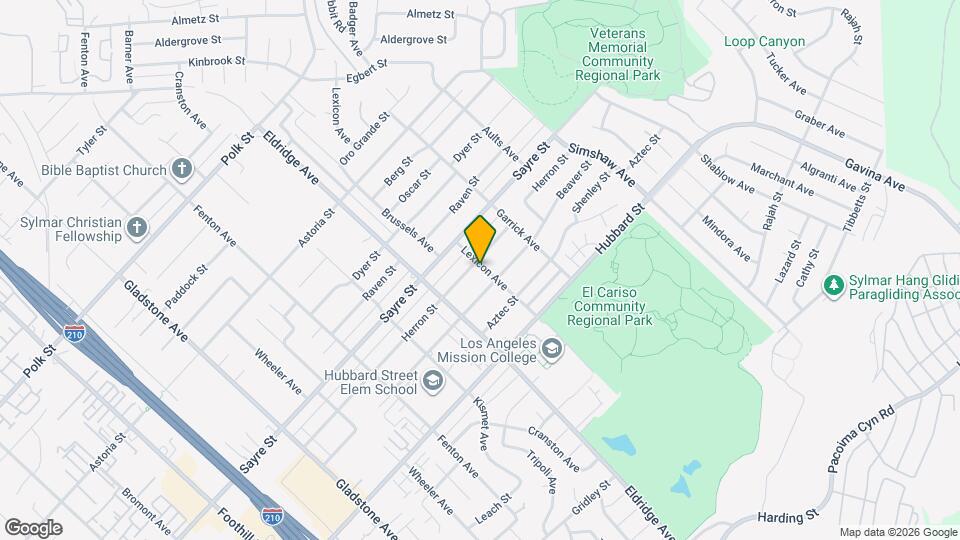 13300 Herron St Map and Location Details