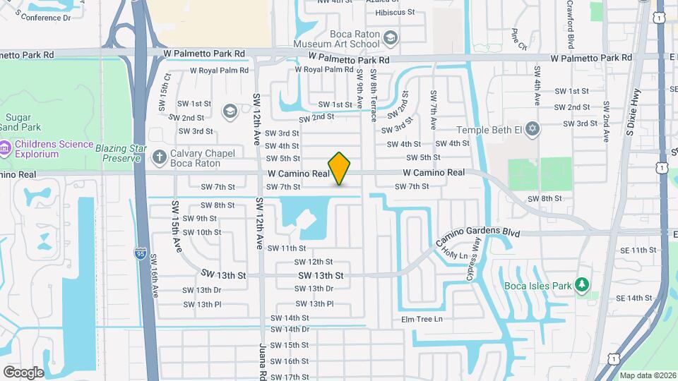 970 SW 7th St Map and Location Details