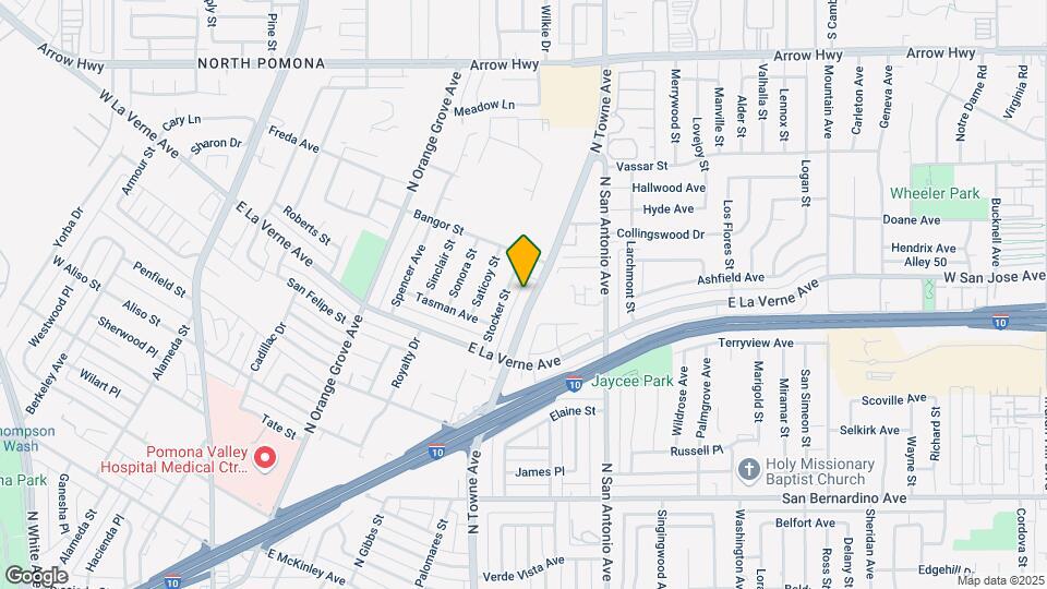2167 N Towne Ave Mapa y Detalles de la Ubicación