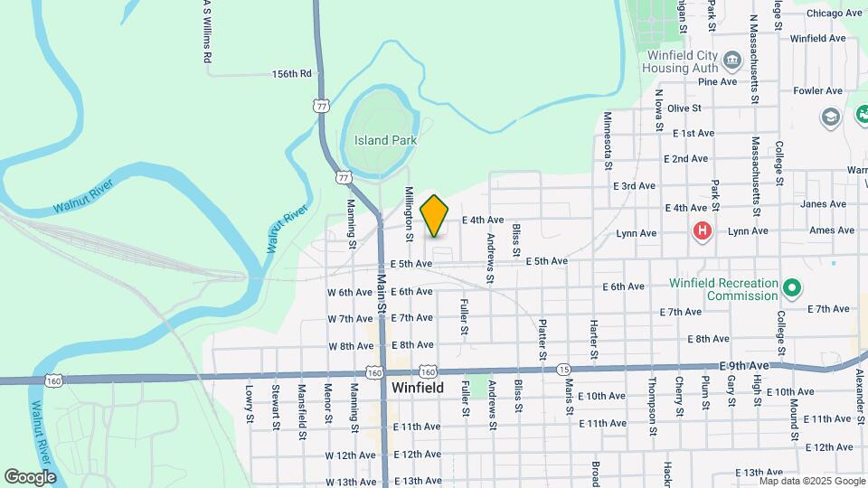 212 E 5th Ave Map and Location Details