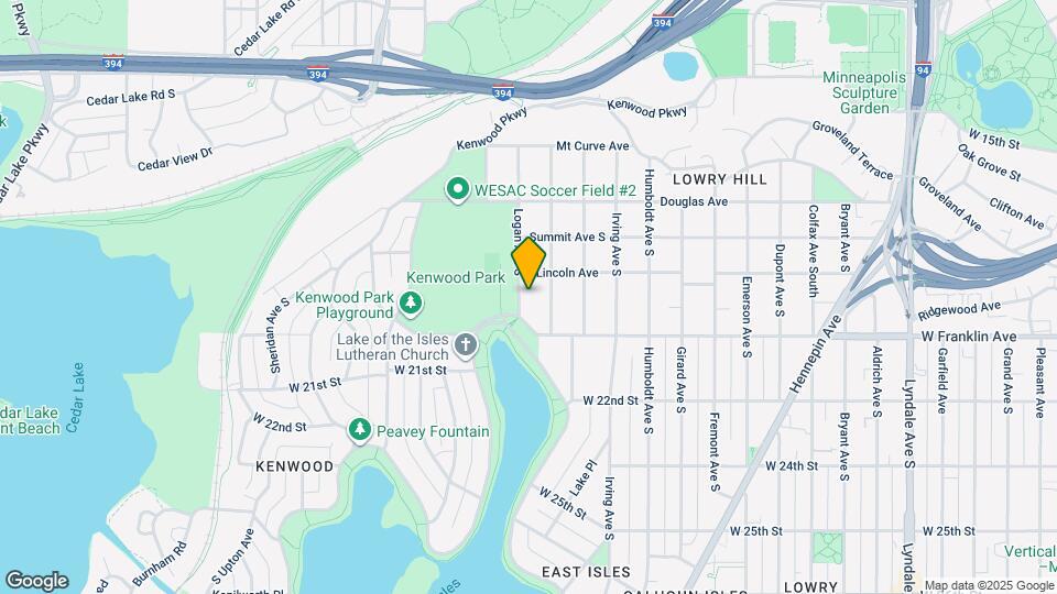 1915 Logan Ave S, Unit 1 Map and Location Details