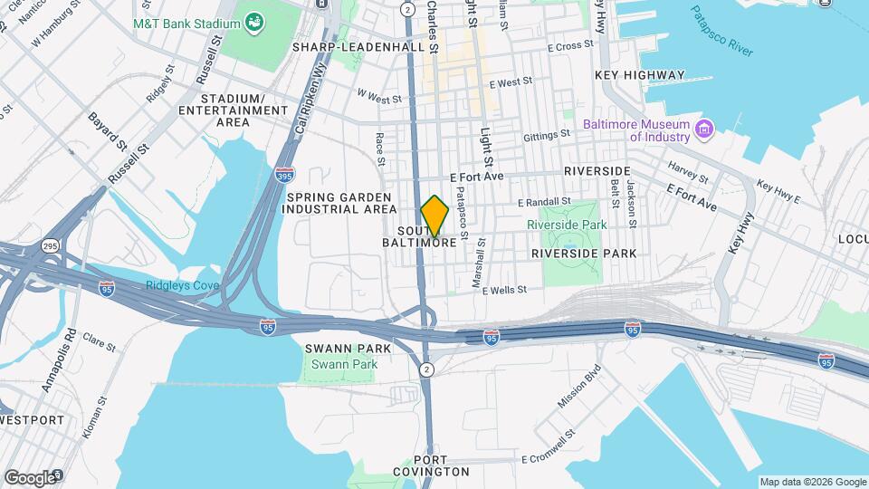 1701 Olive St Map and Location Details