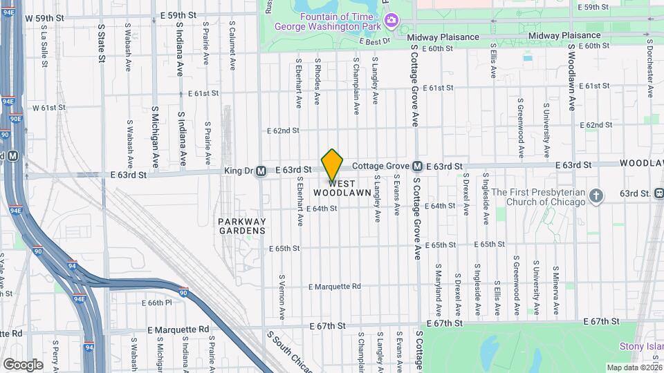 6326 S Saint Lawrence Ave, Unit 6326 Mapa y Detalles de la Ubicación