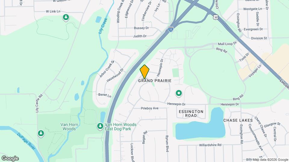 3818 Hennepin Dr Map and Location Details