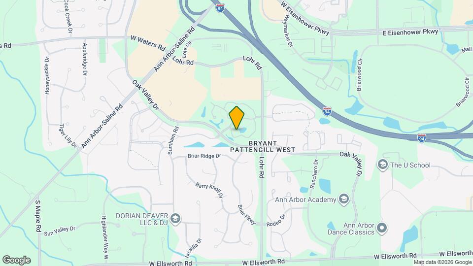 1610 Oakfield Dr Map and Location Details