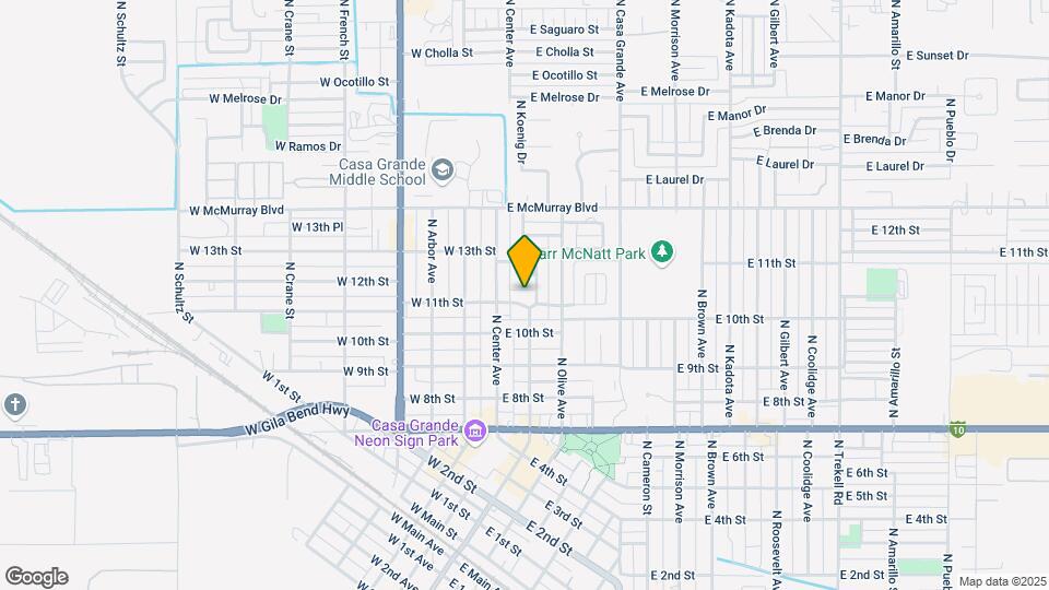 1113 Walnut Dr Map and Location Details